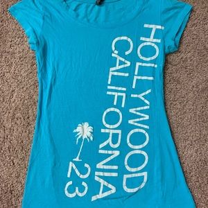 Hollywood tigh-fitting tee